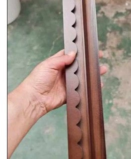 20" Beechwood Mahjong Racks with Magnetic Scalloped Pushers | Set of 4