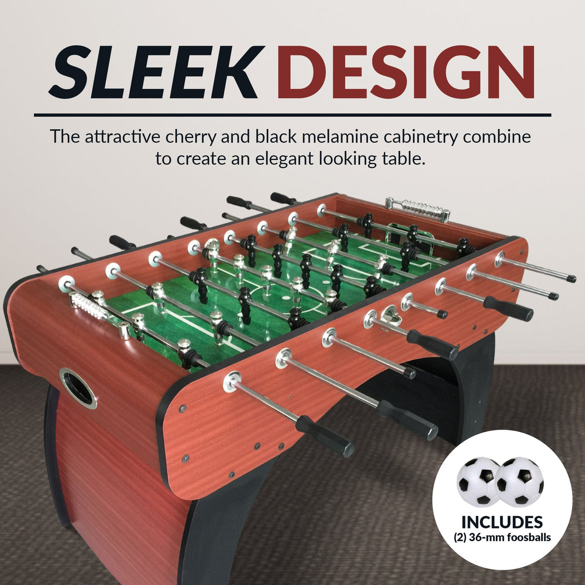 Hathaway Metropolitan 54-in Foosball Table