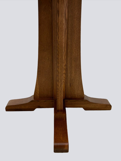 Mission Quarter Sawn  Oak Round Dining Table, Kitchen Table - 40"
