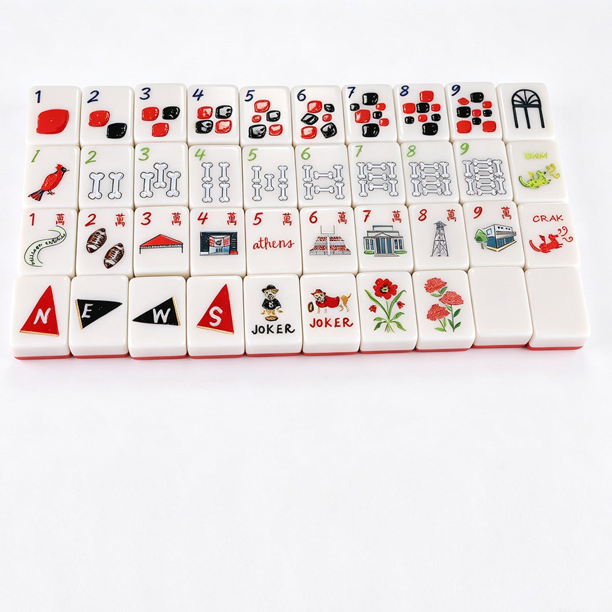Athens Mahjong Tiles