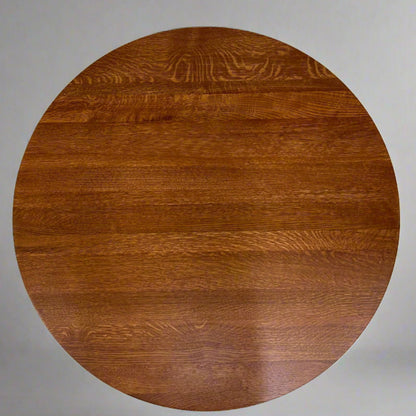 Mission Quarter Sawn  Oak Round Dining Table, Kitchen Table - 40"