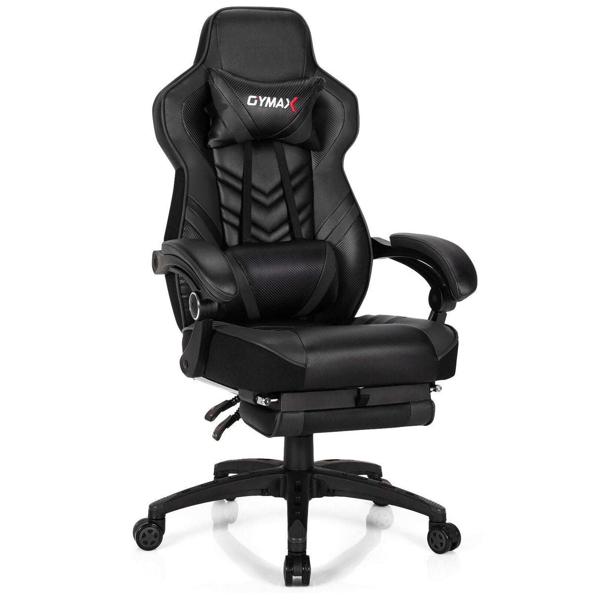 Adjustable Ergonomic Gaming Chair with Footrest - 6 Color Options