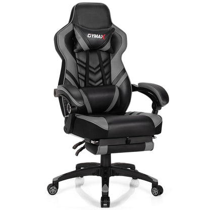 Adjustable Ergonomic Gaming Chair with Footrest - 6 Color Options
