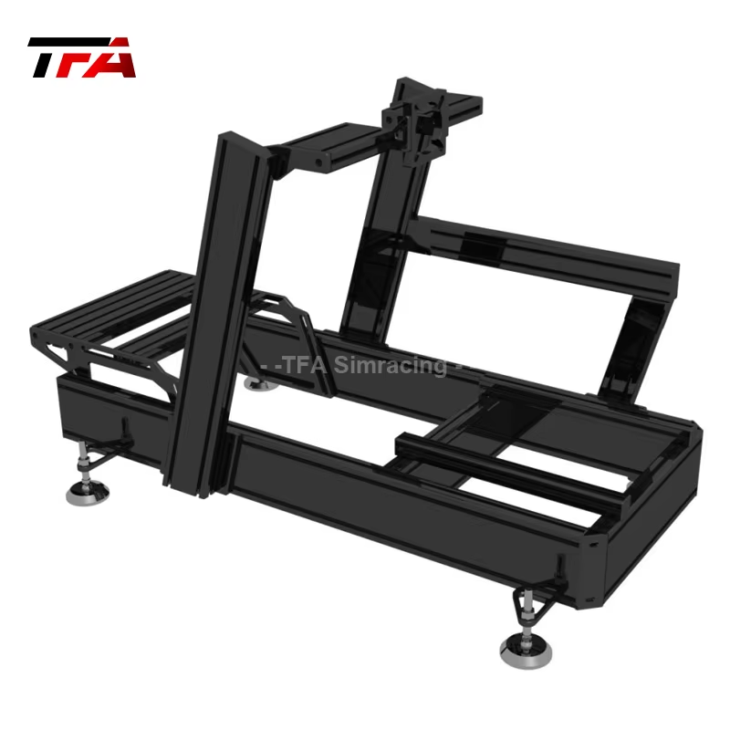 Custom 40160 Aluminum Profile Sim Racing Simulator Chassis Simulate Chair Simracing Simulator Seat Sim Rig Sim Racing Cockpit
