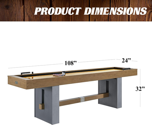Barrington Urban 9-Foot Shuffleboard Table