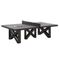 9 Ft. Fremont Indoor Ping Pong Tennis Table, Official Size Furniture Quality with Metal Net and Storage Drawer