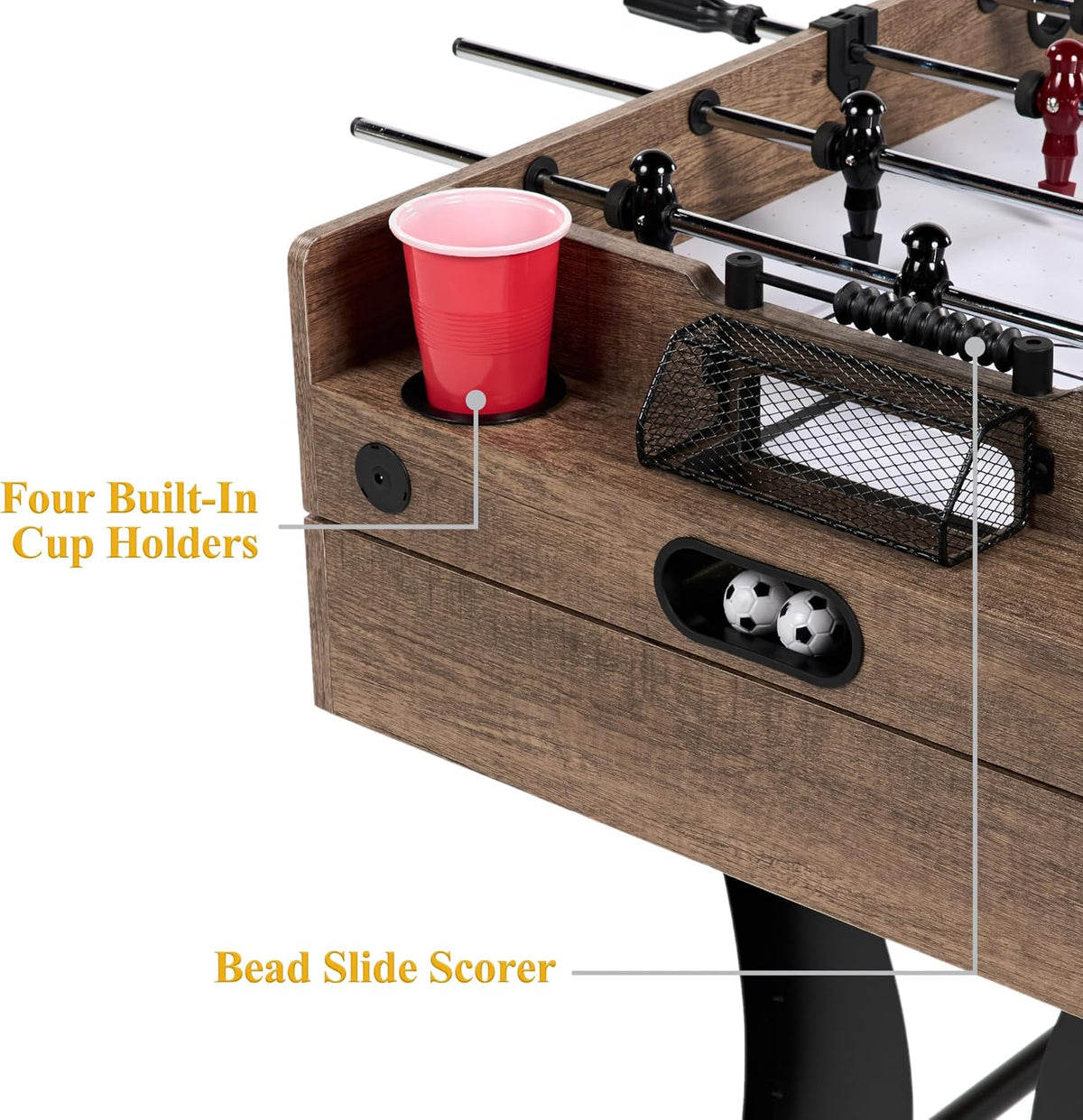 Barrington 54In Combo Game Table