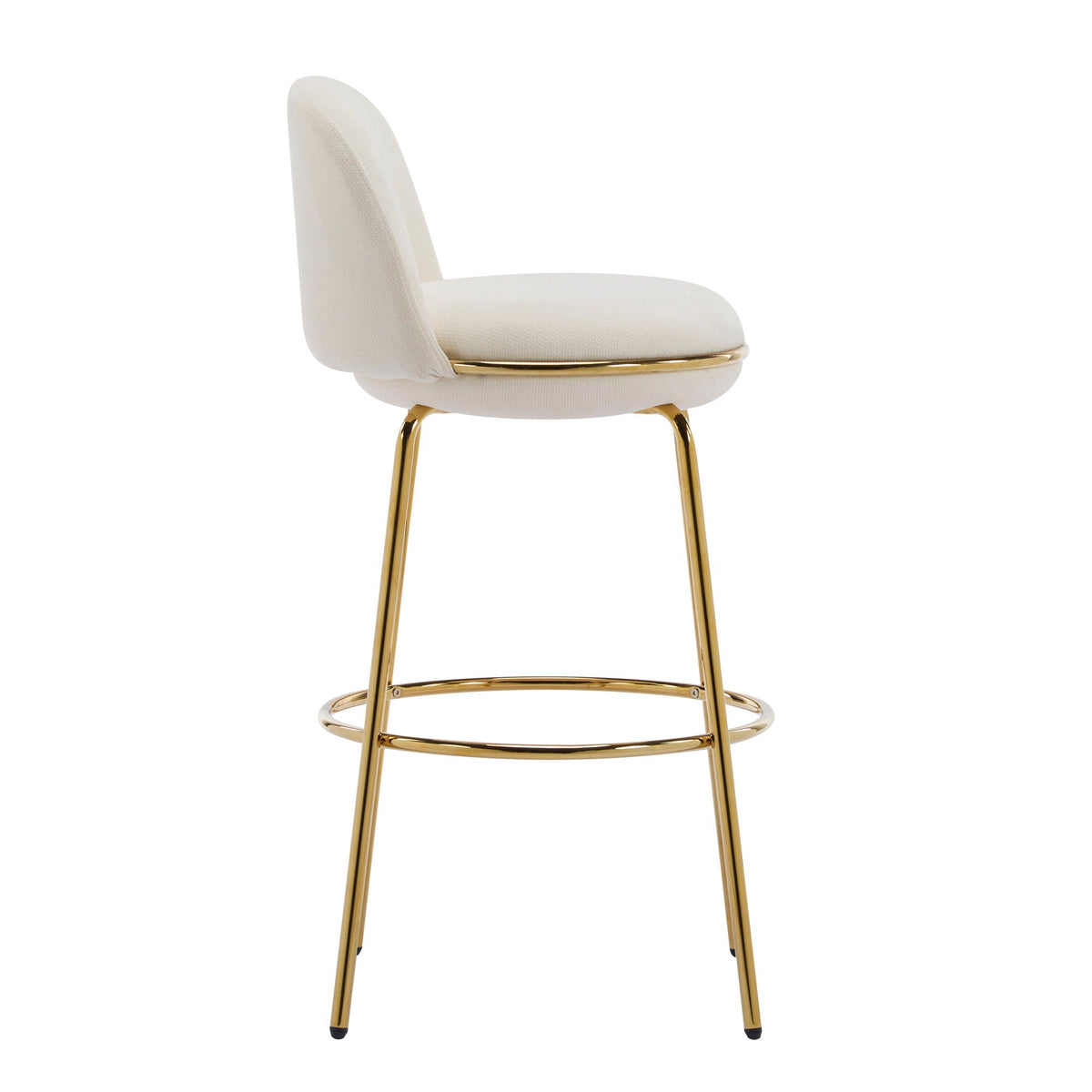 Rio Claro Indoor Upholstered Barstool Set of 2