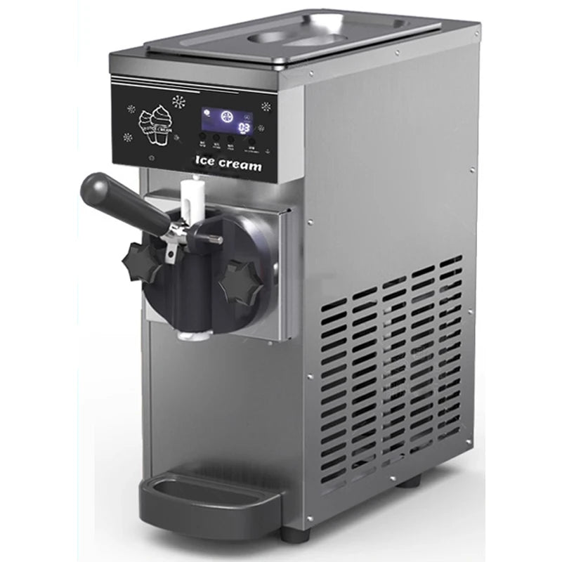 Ice Cream Machine, Commercial Stall Fully Automatic Sundae Ice Cream Machine, Milk Tea Dessert Ice Cream Machine 110V/220V
