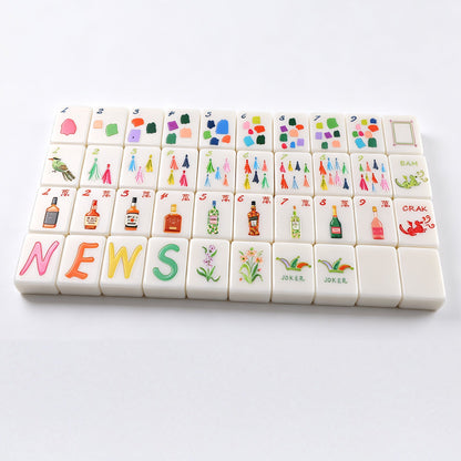 Cocktails Mahjong Tiles