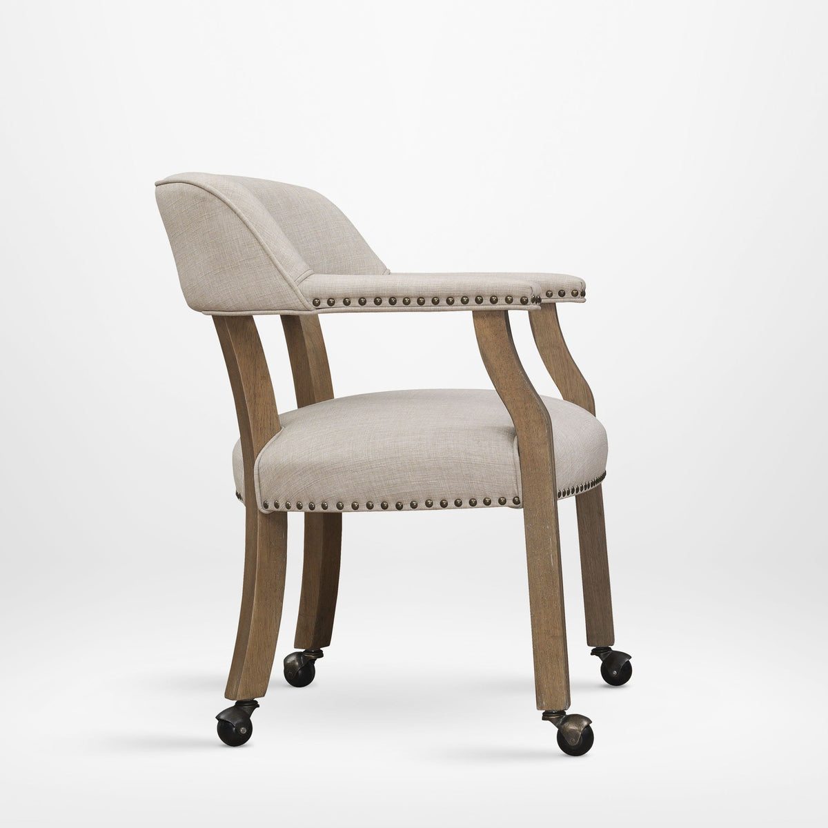 Dining or Game Room Chair with Casters