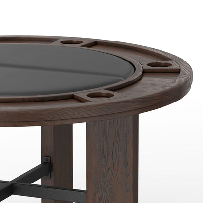 2 in 1 Dining and Game Table with Dual-Purpose Top