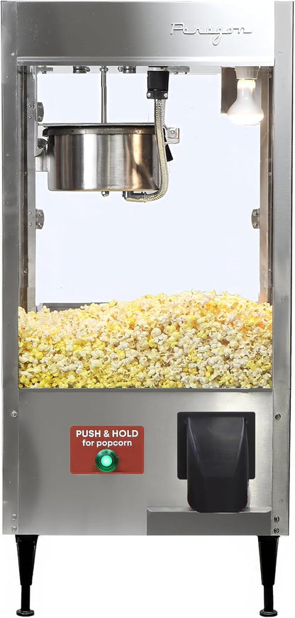 Auto Serve 8 Ounce Popcorn Machine Backside Service Doors