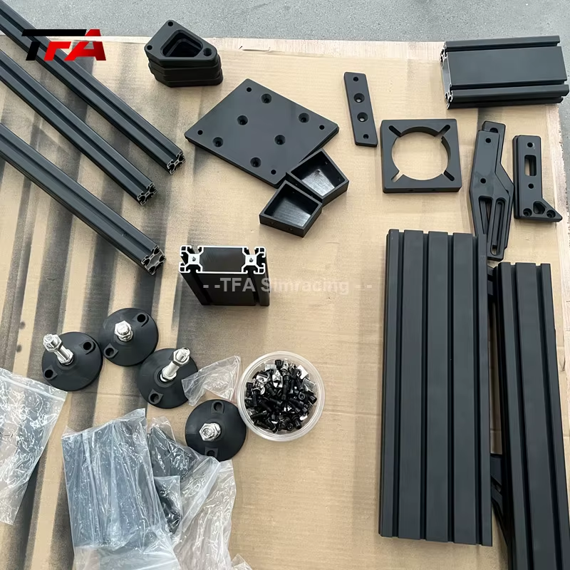 Custom 40160 Aluminum Profile Sim Racing Simulator Chassis Simulate Chair Simracing Simulator Seat Sim Rig Sim Racing Cockpit