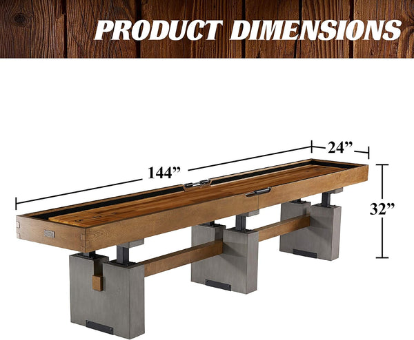 Barrington Urban 12-Foot Competition Shuffleboard Table