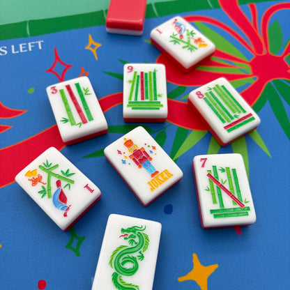 Holiday Soirée Mahjong Tiles