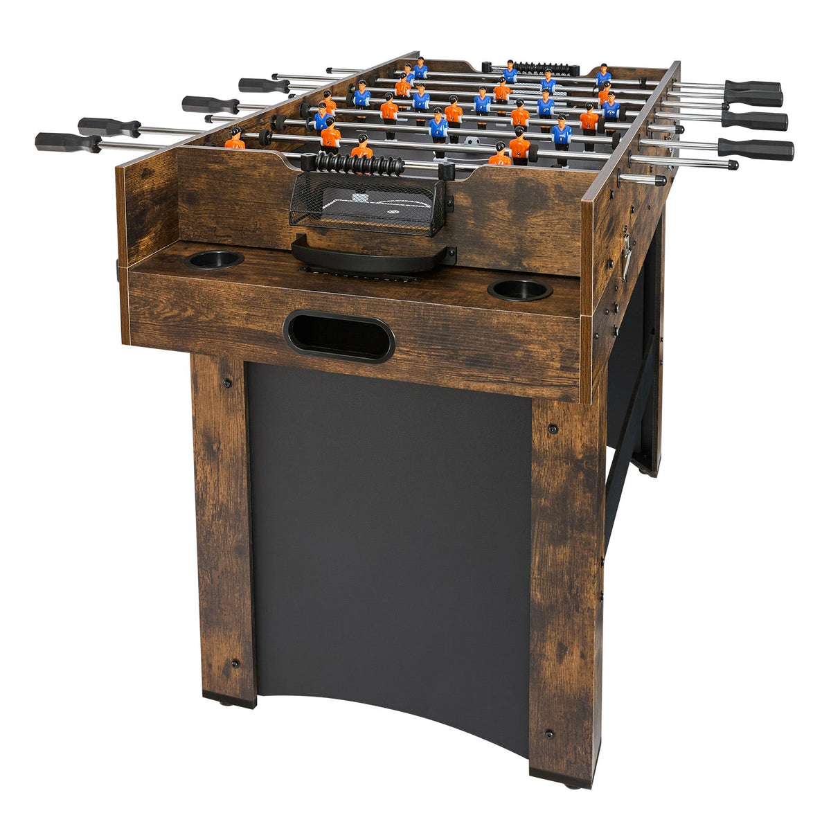 54" 3-in-1 Air Hockey Table with Foosball and Ping Pong