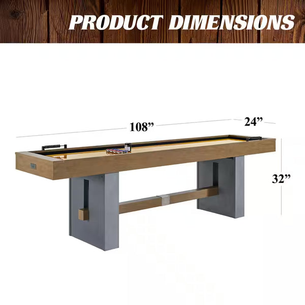 Barrington Urban 9-Foot Shuffleboard Table