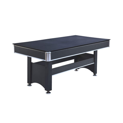 6FT Premium Wooden Multifunctional Pool Table With Table Tennis Top (SAK62741)