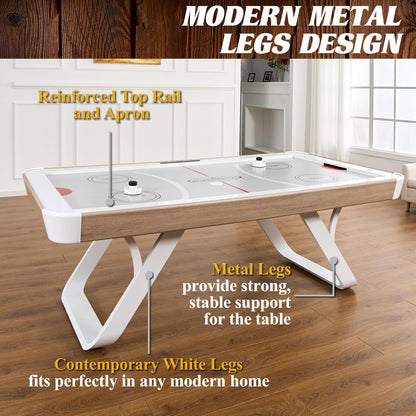 Air Hockey Table with Accessories, Perfect for Family Game Rooms | with Accessories