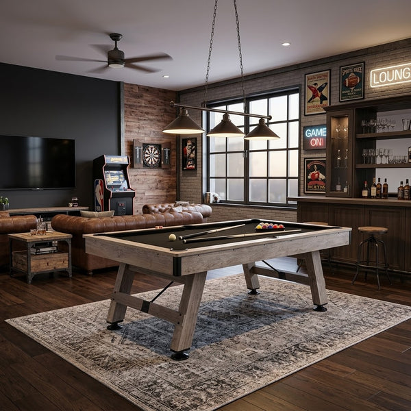VEVOR 7-Foot Billiards Table with Adjustable Legs and Accessories