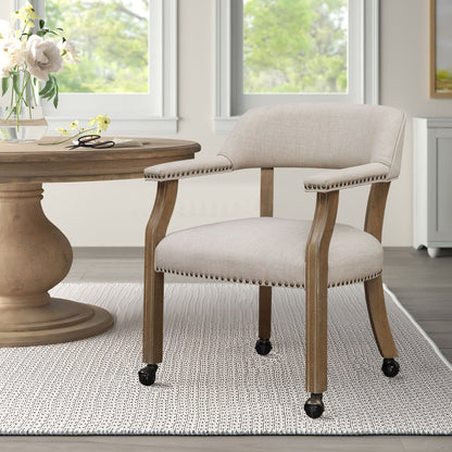 Dining or Game Room Chair with Casters
