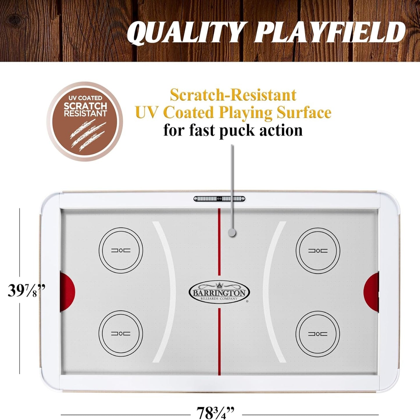 Air Hockey Table with Accessories, Perfect for Family Game Rooms | with Accessories