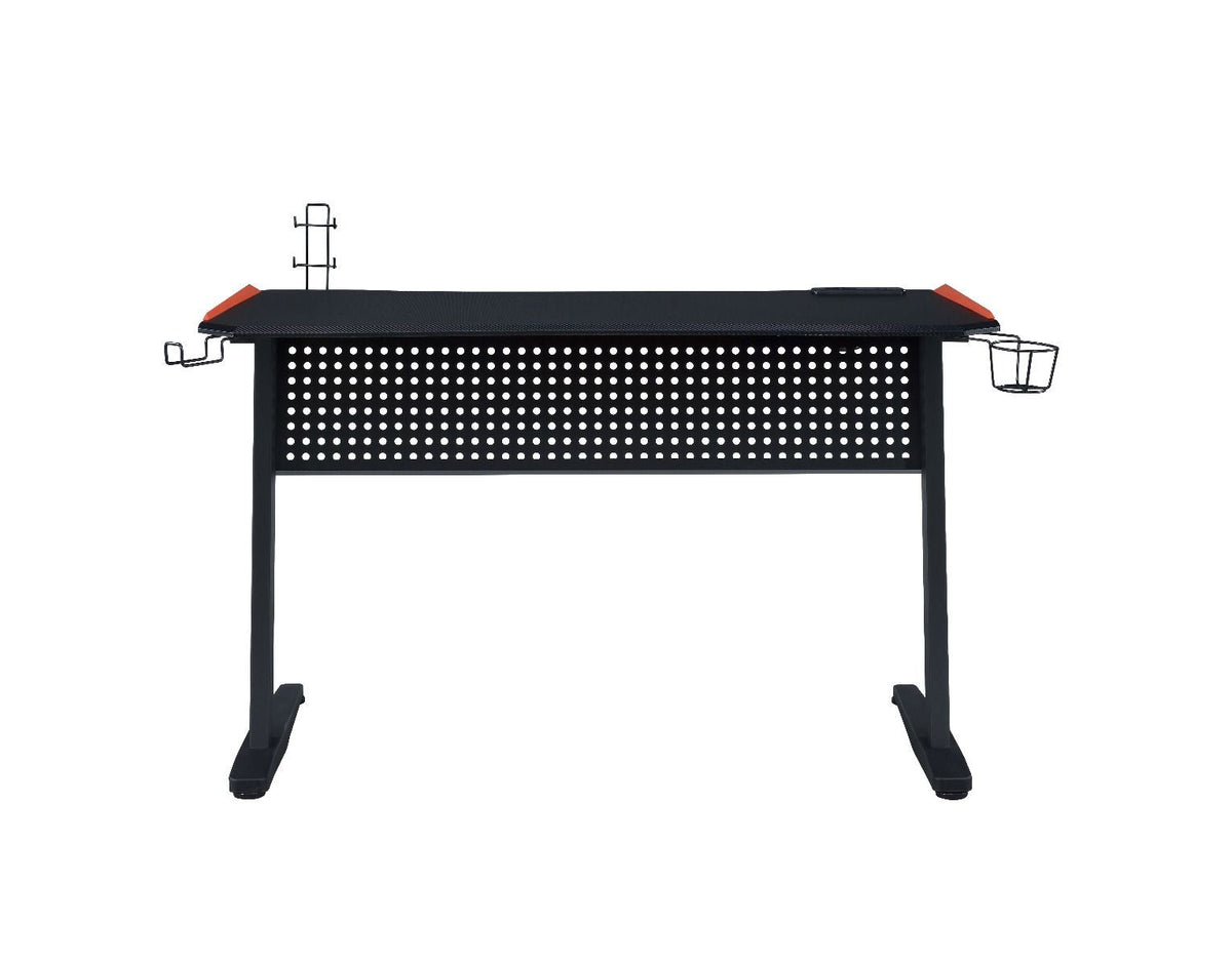 Dragi - Gaming Desk With USB - Black & Red