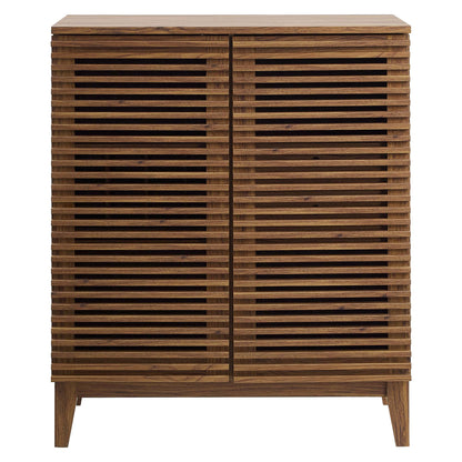 Render Bar Cabinet by Modway - Walnut