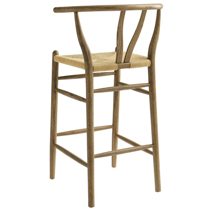 Amish Wood Bar Stool by Modway