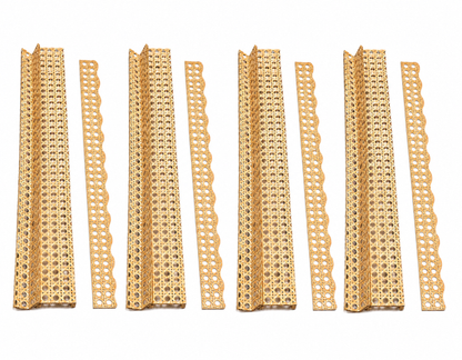 Shoreline Mahjong Rack & Wavy Pusher | 20 Inches | Set of 4 | Ships Nov 7
