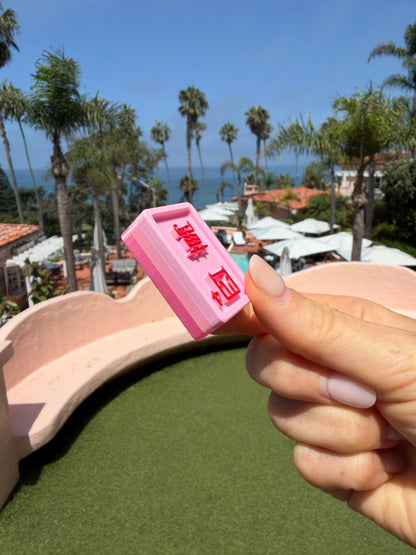 Travel Mahjong Tiles - Flamingo