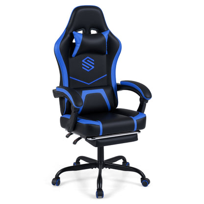 Ergonomic High-Back Gaming Chair - Height Adjustable