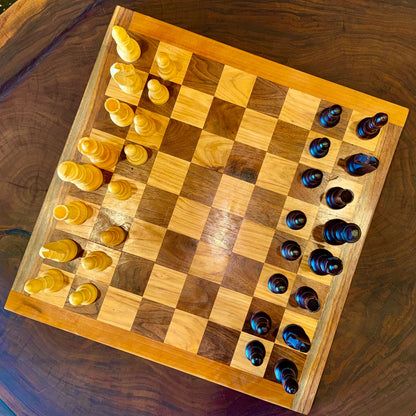 Sawdust Chess & Checker Board #1 (Regulation Size)