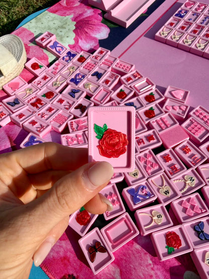 Travel Mahjong Tiles - Flamingo
