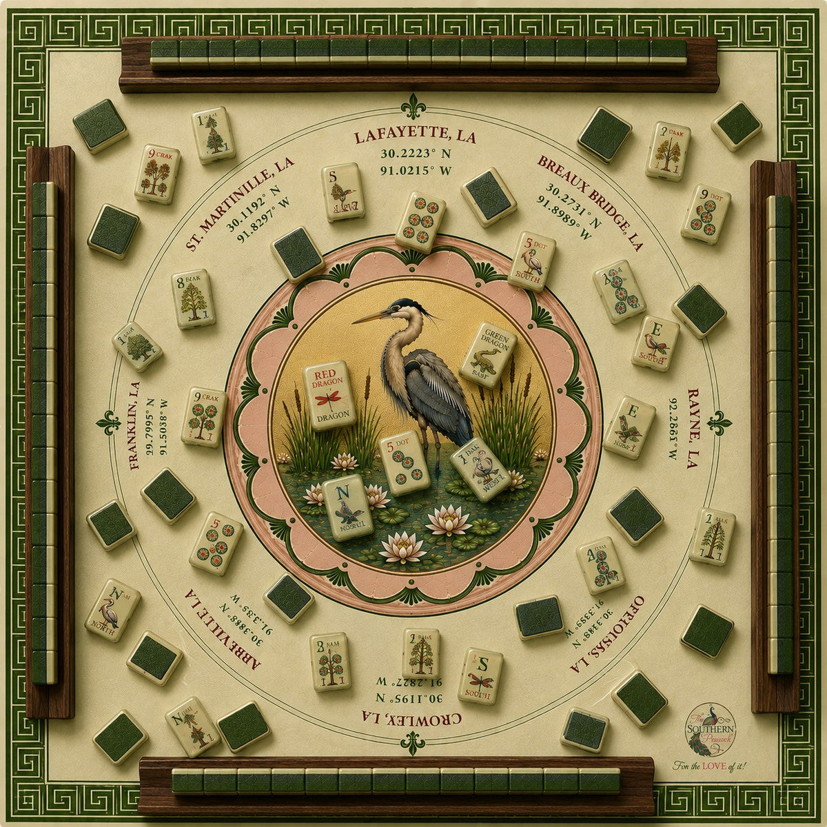 Acadiana American Mahjong Tile Set | Louisiana Collection | Pre-Order