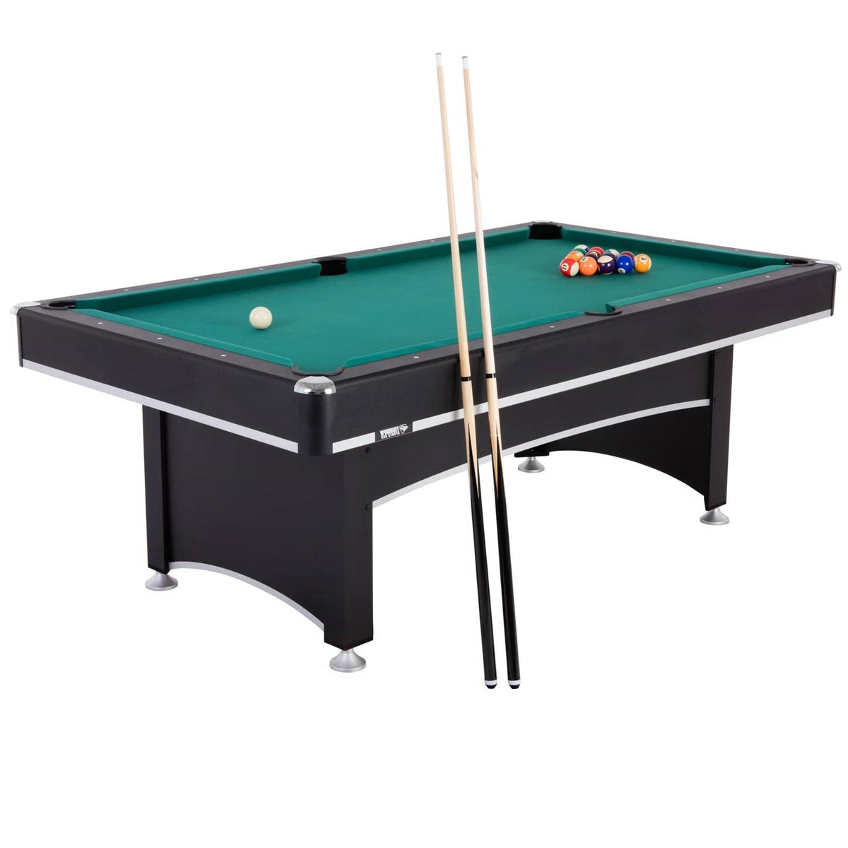 7-Foot 2-in-1 Conversion Pool and Table Tennis Set with Premium Accessories