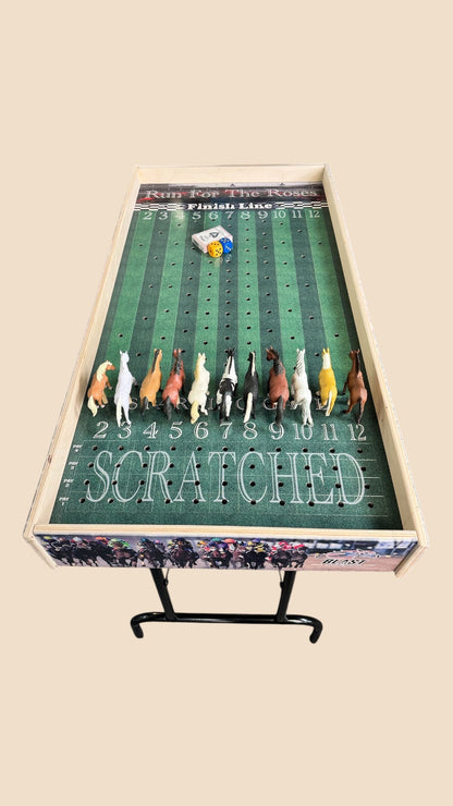 Less than Perfect - Turf Theme Jumbo Horse Game with Printed Rails