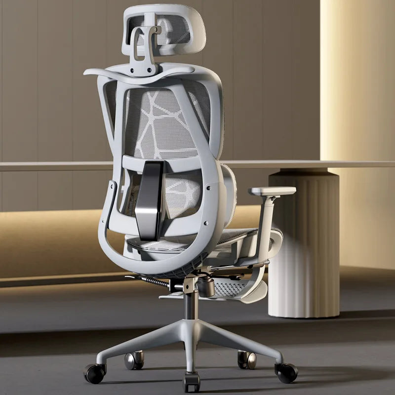 Ergonomic chair Home computer chair Comfortable sedentary office chair Back seat Study desk E-sports study chair