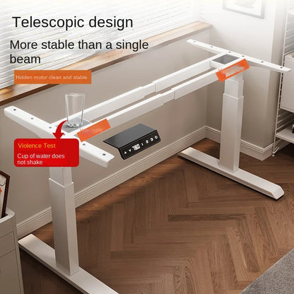 Intelligent electric lifting table legs single motor double beam office desk computer desk study table leg bracket accessories