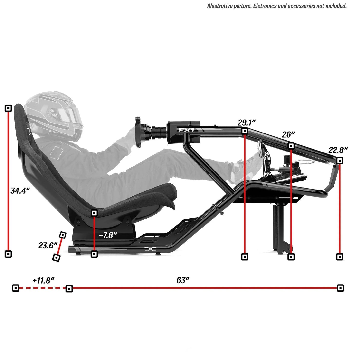 Extreme Simracing FX1 Formula Racing Cockpit