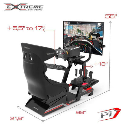 SIM Racing Cockpit P1 3.0 - Full of Accessories