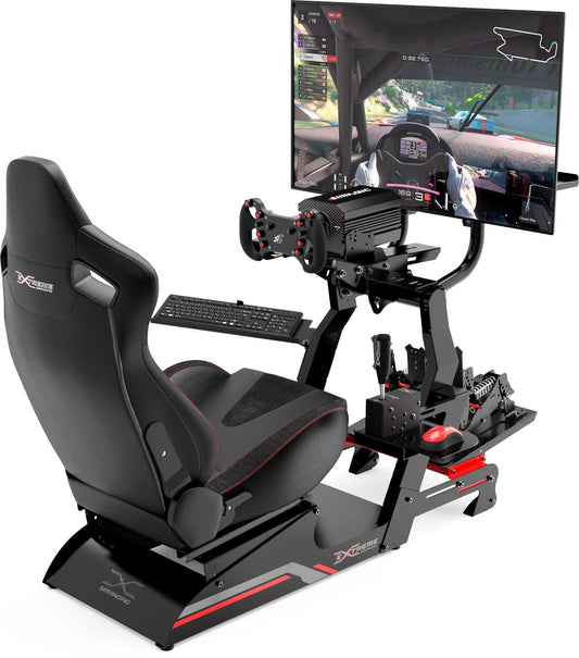 SIM Racing Cockpit XT Premium 3.0 Complete Station with Full Accessories