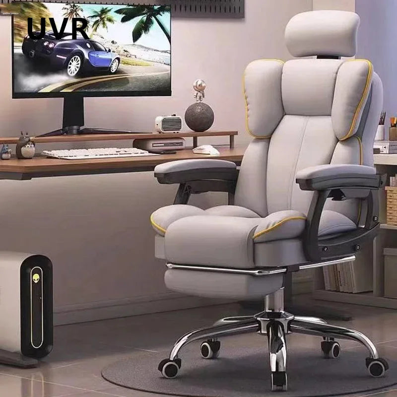 Computer Chair Reclining Comfortable Sedentary Gaming Chair Backrest Sofa Chair Desk Dormitory Live Study Swivel Chair Furniture