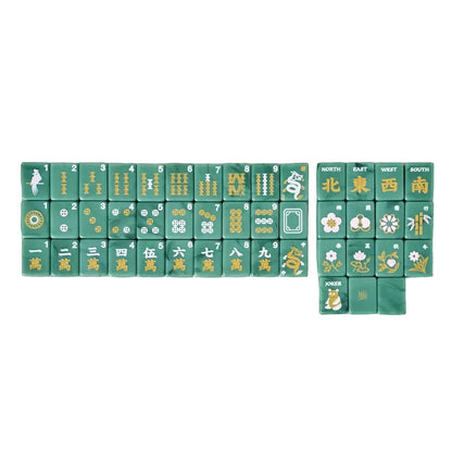 Tradewind Mahjong Tiles - Sage Jade