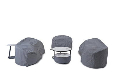 Serene Outdoor Modern Outdoor Coffee Table - Grey