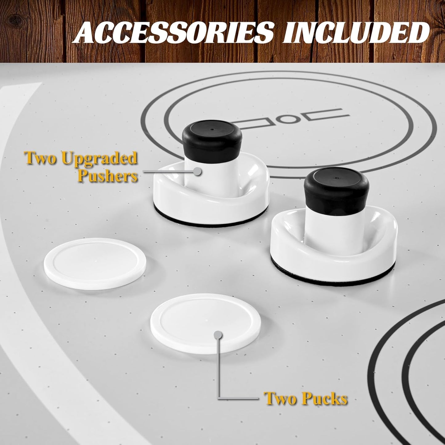 Air Hockey Table with Accessories, Perfect for Family Game Rooms | with Accessories
