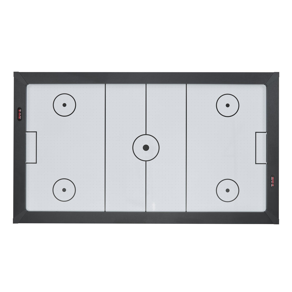 84" Rustic Arcade Air Hockey Table with Electronic Scoring & Iron X-Legs