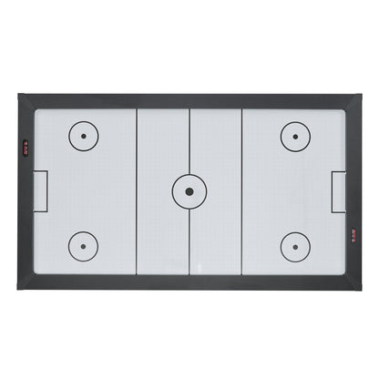84" Rustic Arcade Air Hockey Table with Electronic Scoring & Iron X-Legs
