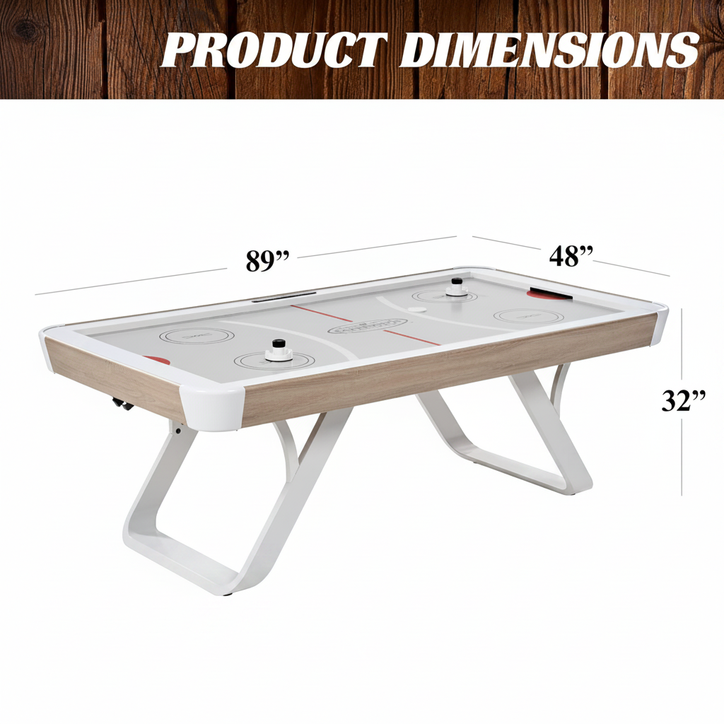 Air Hockey Table with Accessories, Perfect for Family Game Rooms | with Accessories